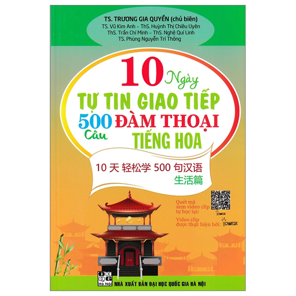 10 ngày tự tin giao tiếp 500 câu đàm thoại tiếng hoa