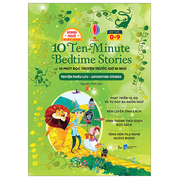 10 ten-minutes bedtime stories - 10 phút đọc truyện trước giờ đi ngủ - adventure stories - truyện phiêu lưu - song ngữ việt-anh