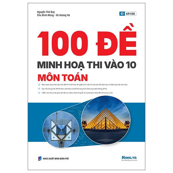 100 De Minh Hoa Thi Vao 10 - Mon Toan