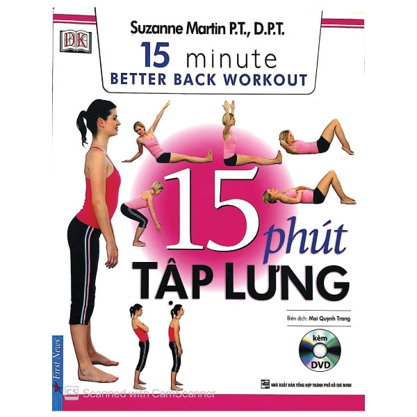 15 phút tập lưng - 15 minute better back workout (kèm dvd)