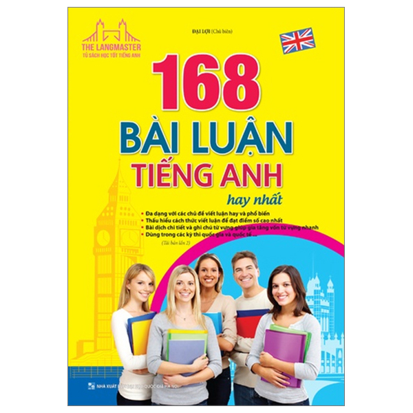 168 bài luận tiếng anh hay nhất (tái bản 2024)