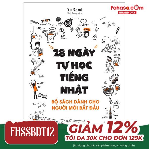 28 ngày tự học tiếng nhật - ghi chú luyện viết - sách bài tập