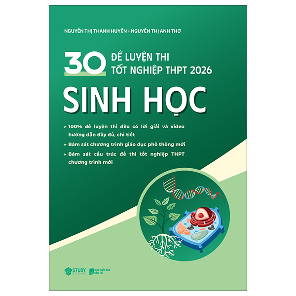 30 Đề Luyện Thi Tốt Nghiệp THPT 2026 - Sinh Học