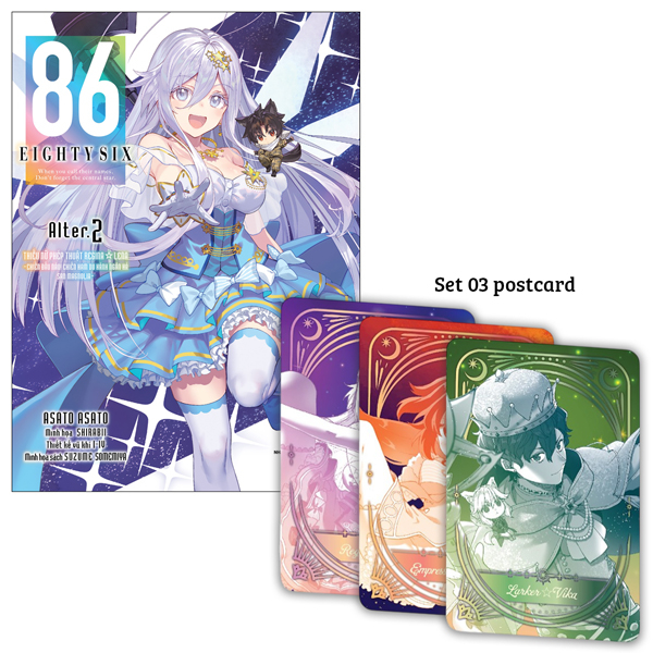 86-EIGHTY SIX - Alter.2 - Thiếu Nữ Phép Thuật Regina ✩ Lena ~ Chiến Đấu Nào! Chiến Hạm Du Hành Ngân Hà San Magnolia~ - Bản Đặc Biệt - Tặng Kèm Set 3 Postcard