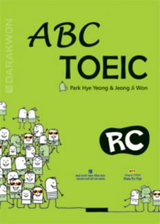 abc toeic rc - reading comprehension