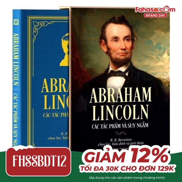 abraham lincoln - các tác phẩm và suy ngẫm