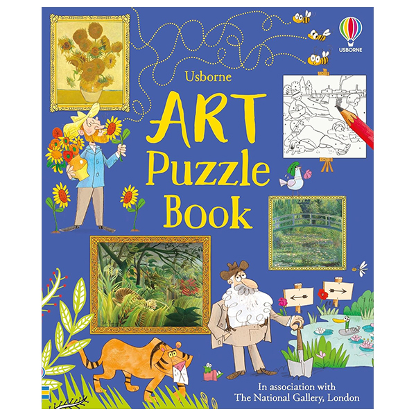 art puzzle book