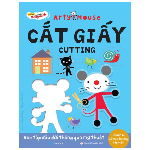 arty mouse - cắt giấy