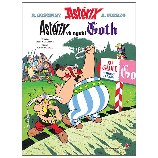 astérix - astérix và người goth