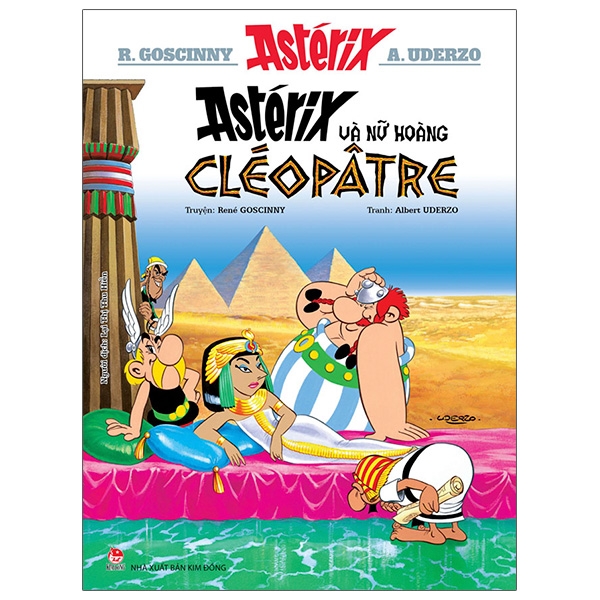 asterix - astérix và nữ hoàng cléopâtre (tái bản 2023)