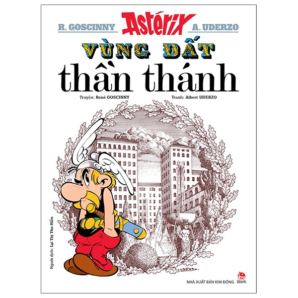 astérix - vùng đất thần thánh (tái bản 2023)