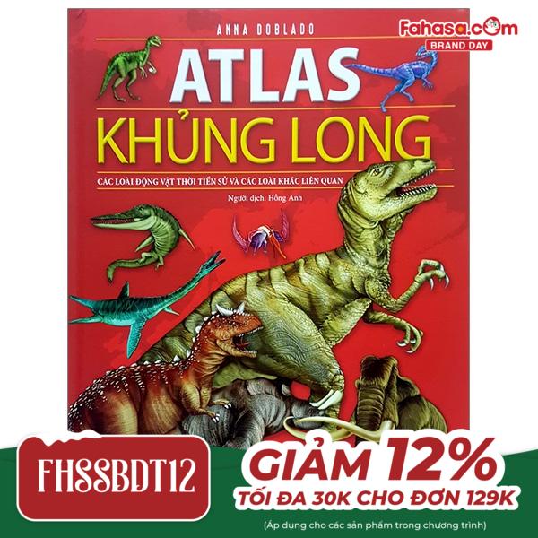 atlas - khủng long (tái bản 2018)