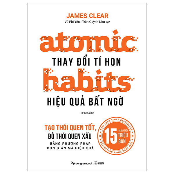 atomic habits - thay đổi tí hon hiệu quả bất ngờ (tái bản 2023)