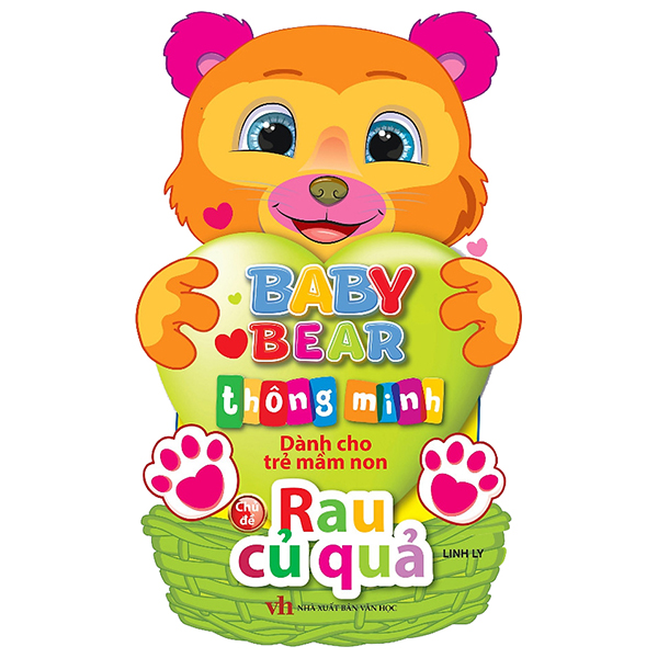 baby bear thông minh dành cho trẻ mầm non - rau củ quả