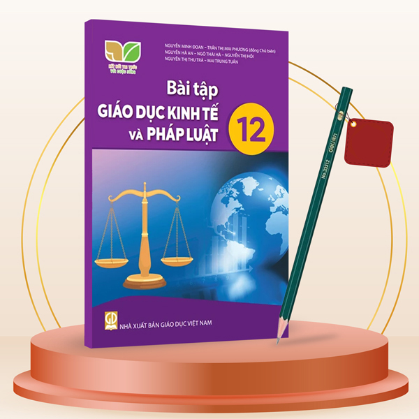 Bài Tập Giáo Dục Kinh Tế Và Pháp Luật 12 (Kết Nối) (Chuẩn) - Kèm Bút Chì 2B Deli 33312-2B