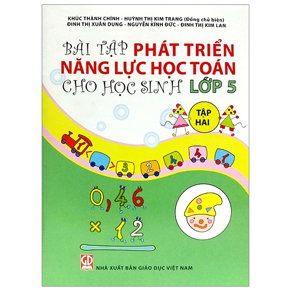 bài tập phát triển năng lực học toán cho học sinh lớp 5 - tập 2 (tái bản)