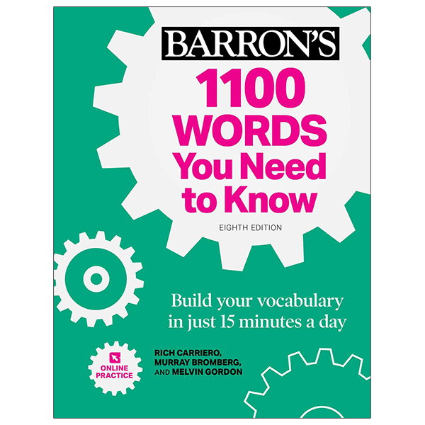 barron's 1100 words you need to know: build your vocabulary in just 15 minutes a day!