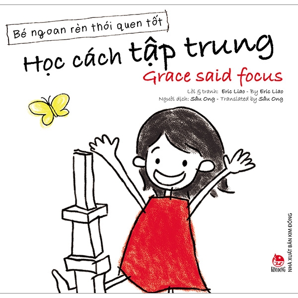 bé ngoan rèn thói quen tốt - học cách tập trung - grace said focus