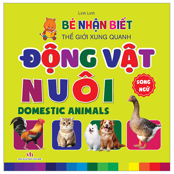 bé nhận biết thế giới xung quanh - động vật nuôi - domestic animals