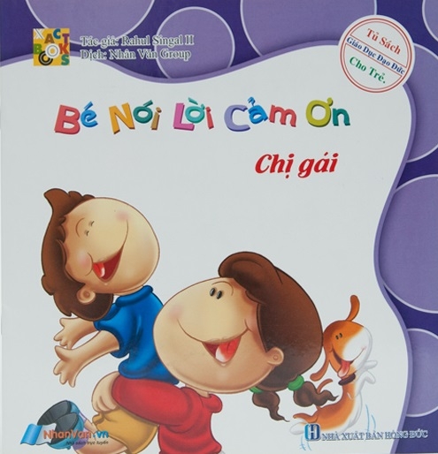 bé nói lời cảm ơn - chị gái