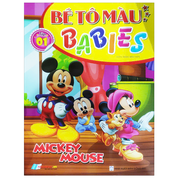 bé tô màu babies - tập 1