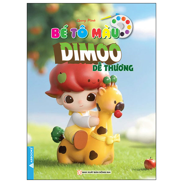 bé tô màu - dimoo dễ thương