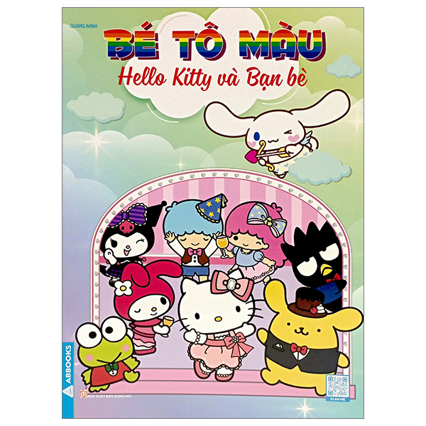 bé tô màu - hello kitty và bạn bè