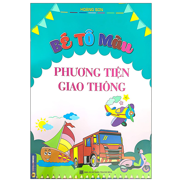 Bé Tô Màu Phương Tiện Giao Thông