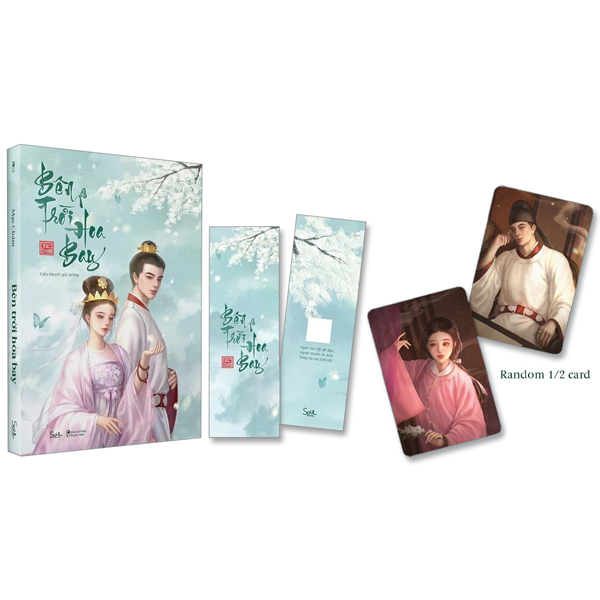 bên trời hoa bay - tặng kèm bookmark bồi cứng + card bo góc cán màng hologram ngẫu nhiên