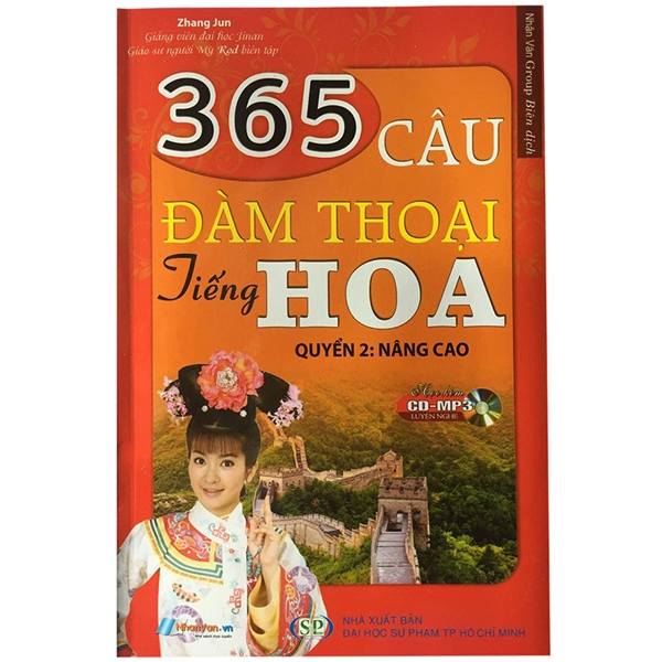 bộ 365 câu đàm thoại tiếng hoa quyển 2 nâng cao (kèm cd)