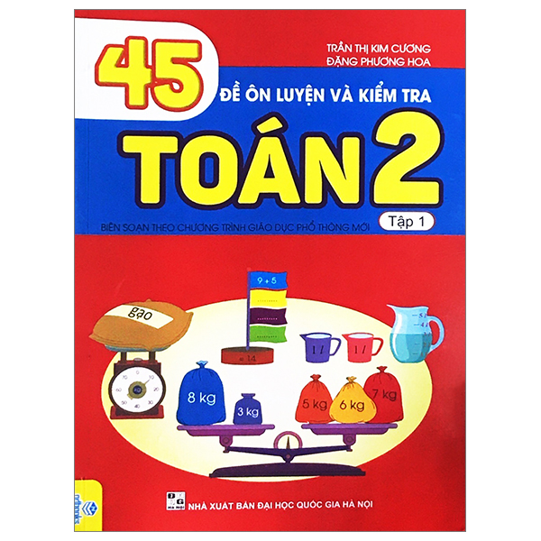 Bo
						
										
										45 De On Luyen Va Kiem Tra Toan 2 - Tap 1