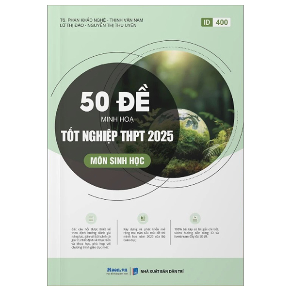 Bo
50 De Minh Hoa Tot Nghiep THPT 2025 - Mon Sinh Hoc