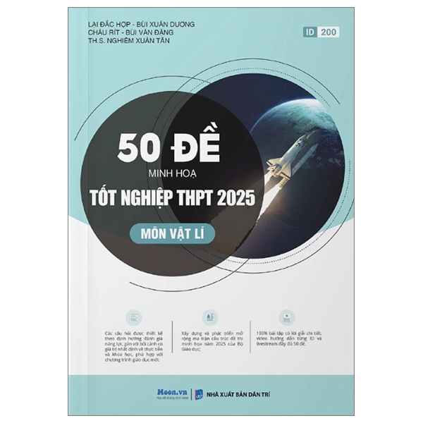 Bo
						
										
										50 De Minh Hoa Tot Nghiep THPT 2025 - Mon Vat Li