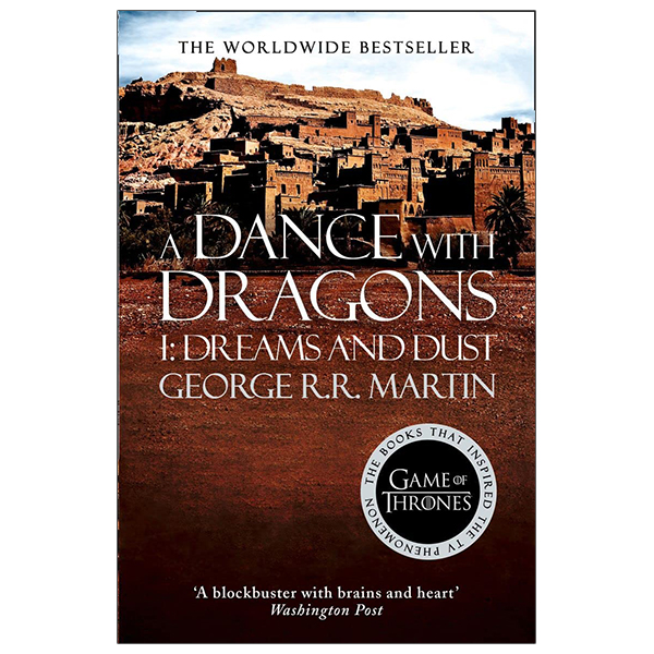 bộ a song of ice and fire 5: a dance with dragons - part 1: dreams and dust (landscape cover) (paperback)