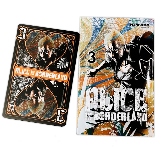 bộ alice in borderland - tập 3 - tặng kèm card giấy