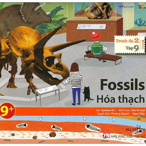 bộ all story - fossils - hóa thạch - trình độ 2 (tập 9)