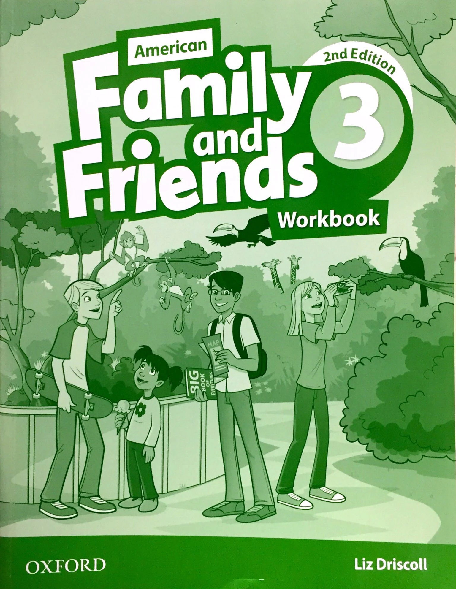 bộ american family and friends level 3 workbook