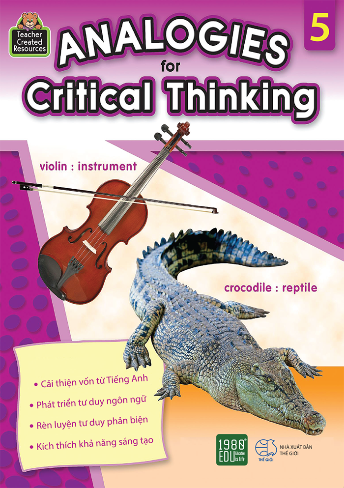 bộ analogies for critical thinking (tập 5)