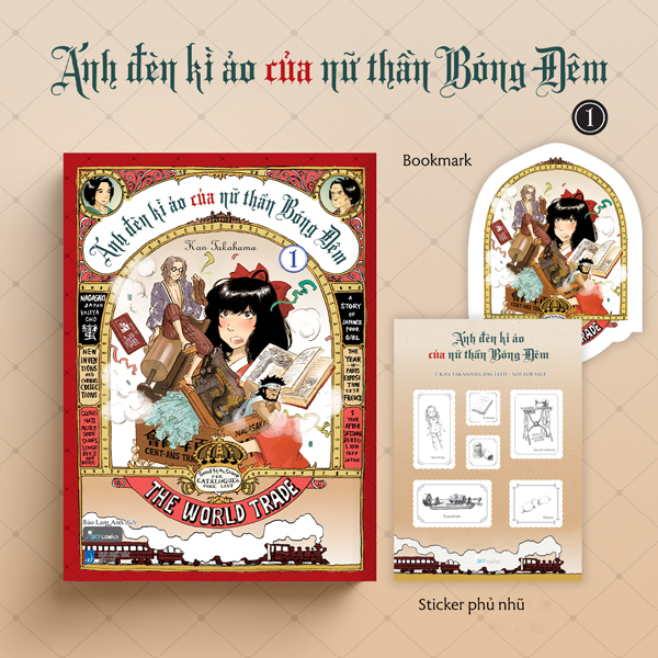 Bo
						
										
										Anh Den Ki Ao Cua Nu Than Bong Dem - Tap 1 - Tang Kem Bookmark + Sticker Phu Nhu