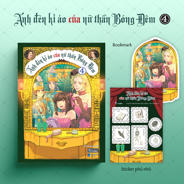 Bộ
						
										
										Ánh Đèn Kì Ảo Của Nữ Thần Bóng Đêm - Tập 4 - Tặng Kèm Bookmark Bồi Cứng + Sticker Phủ Nhũ