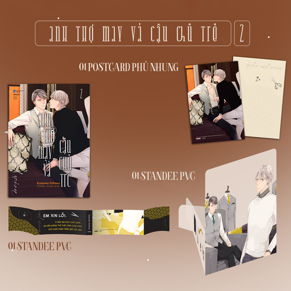 Bo
						
										
										Anh Tho May Va Cau Chu Tre - Tap 2 - Tang Kem Bia Ao Roi Phu Nhung + Postcard Phu Nhung + PVC Standee + Dai Sach