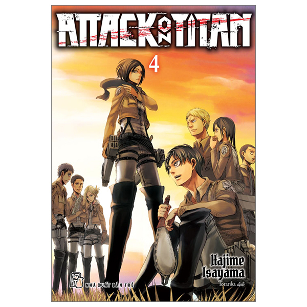 bộ attack on titan - tập 4