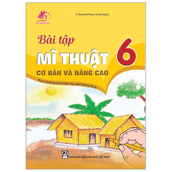 bộ bài tập mĩ thuật 6 cơ bản và nâng cao