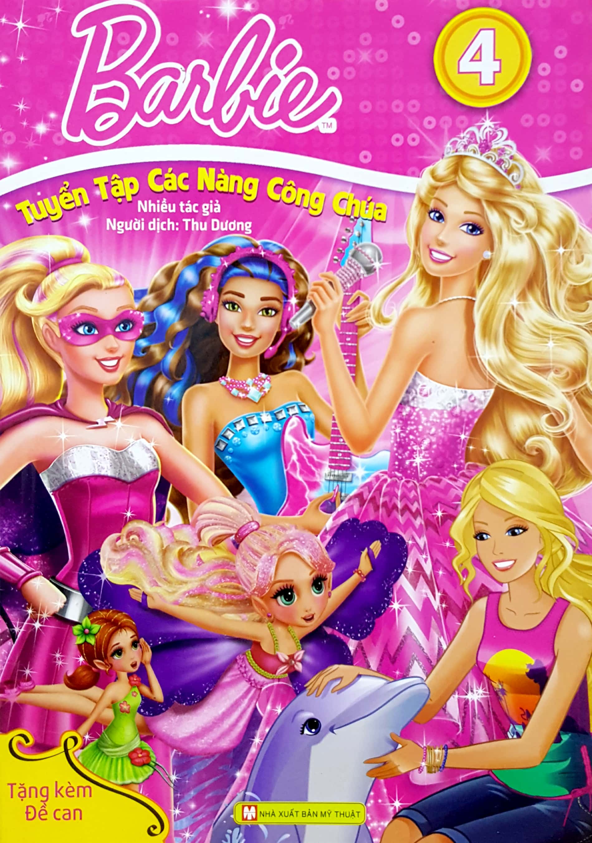 bộ barbie - tuyển tập các nàng công chúa (tập 4)