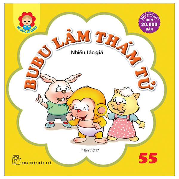 bộ bé học lễ giáo - bubu tập 55: làm thám tử (tái bản 2023)