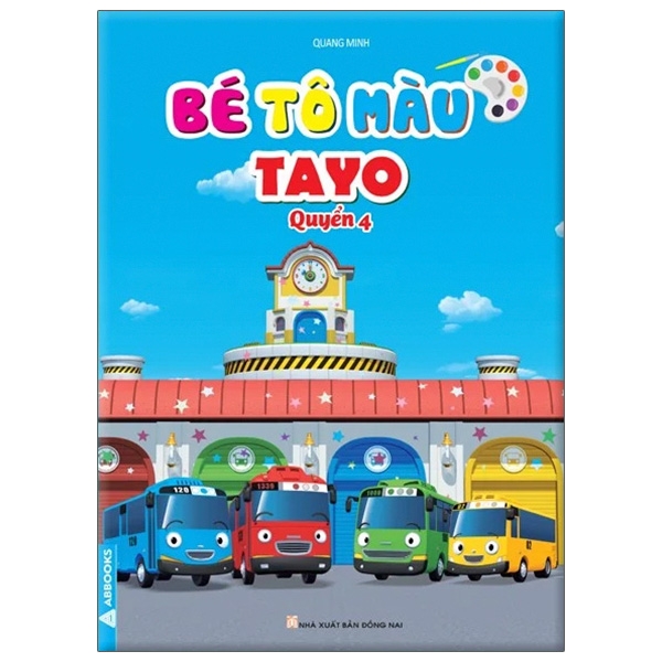 bộ bé tô màu tayo - quyển 4