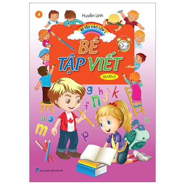 bộ bé yêu vào lớp 1 - bé tập viết - quyển 2