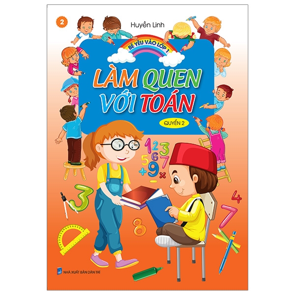 bộ bé yêu vào lớp 1 - làm quen với toán - quyển 2