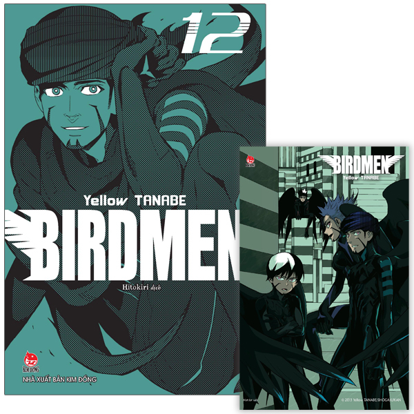 bộ birdmen - tập 12 - tặng kèm postcard