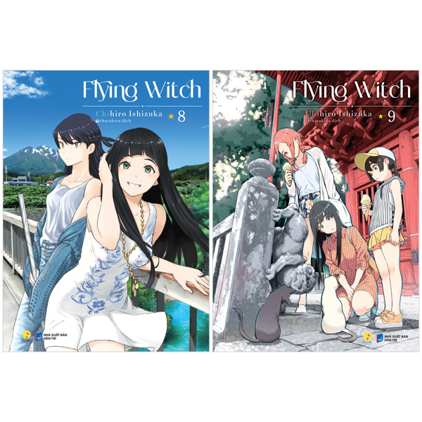 Bộ Bộ Manga - Flying Witch - Tập 8 + Tập 9 (Bộ 2 Tập)